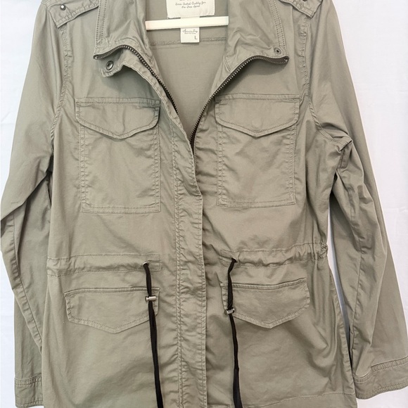 American Rag Olive Utility Jacket - Picture 1 of 7